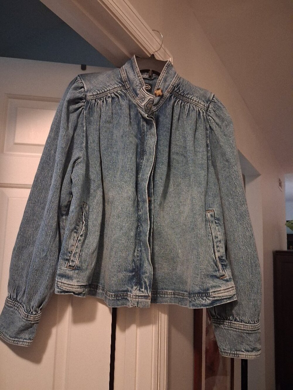 Women's Scoop Denim Jacket XL